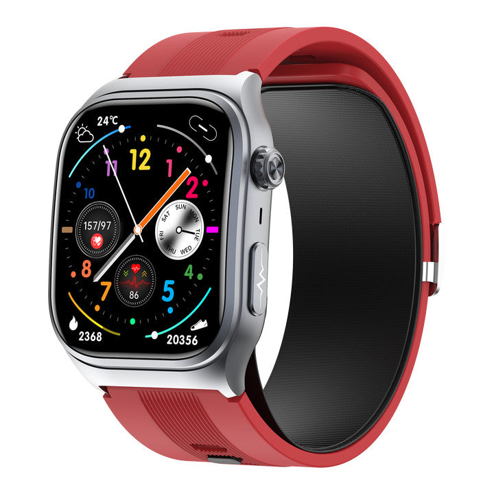 Smart Watch 2.06 AMOLED display Sport and Health,Blood Pressure Airbag Removable