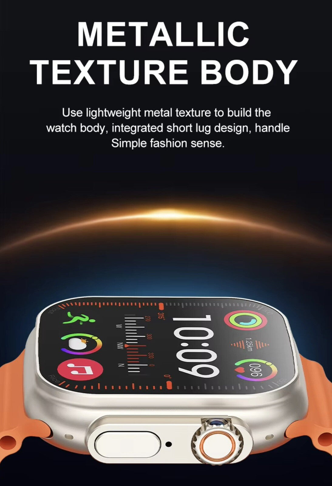 2.04" SMARTWATCH HD SCREEN 4G-64GB Android 8.1 HD Video Call, App,850mAh,ECG,USA
