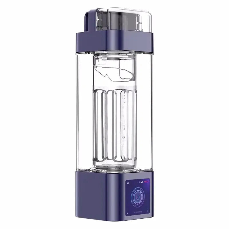 10000PPb H2 Portable TOUCH SCREEN healthy Hydrogen Water Bottle + Inhaler + App