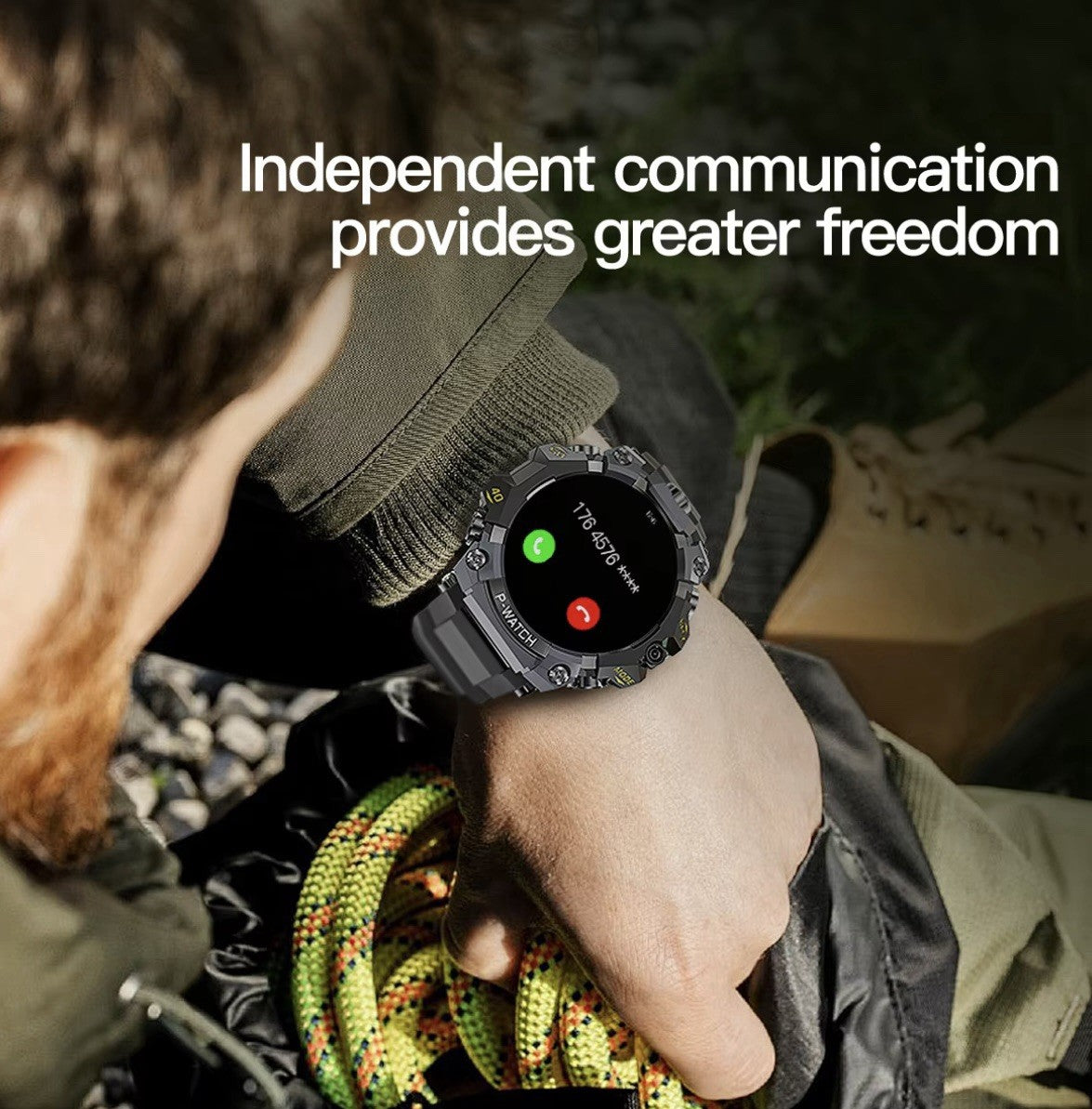 Smart Watch 4G Sim Card Dual Cameras Amoled Screen 4+64G GPS Video Call,1150 mAh
