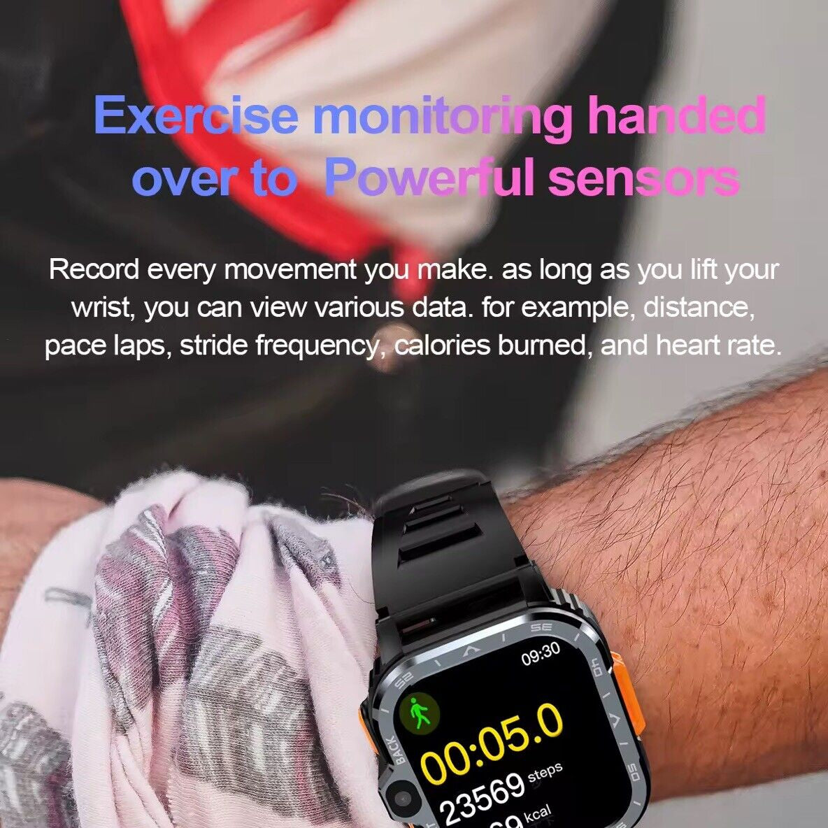 PGD SMART WATCH 4G+64GB Touch Screen 2.03” Android 8.1,HD Dual Camera Wristwatch