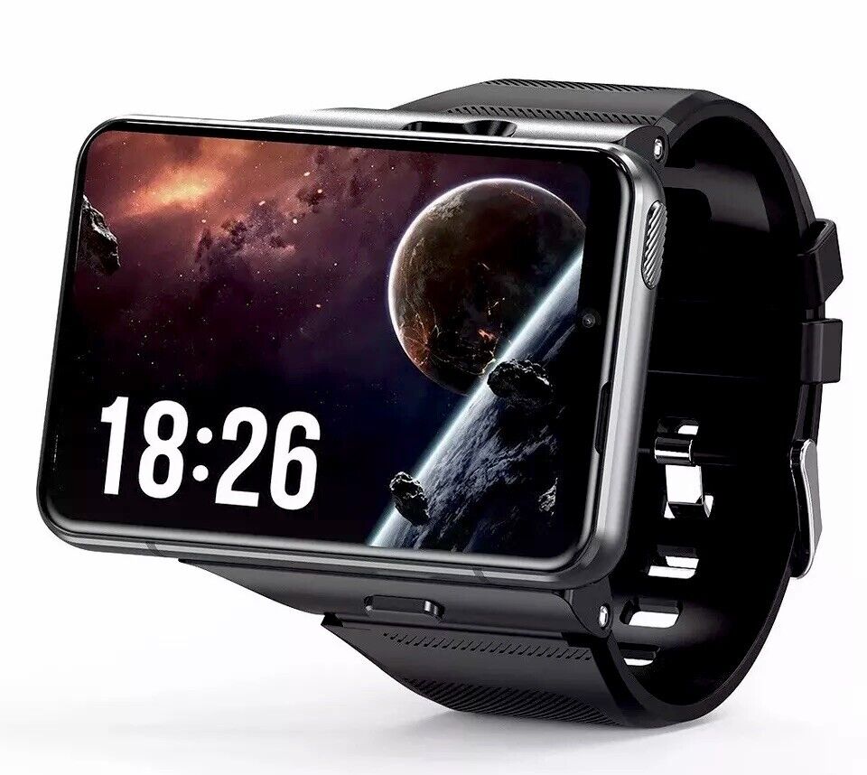 4G SMARTWATCH 2.88" Touch Screen Android 9.0 5MP/13MP Cameras,Wristwatch 4+64GB (BLACK) USA