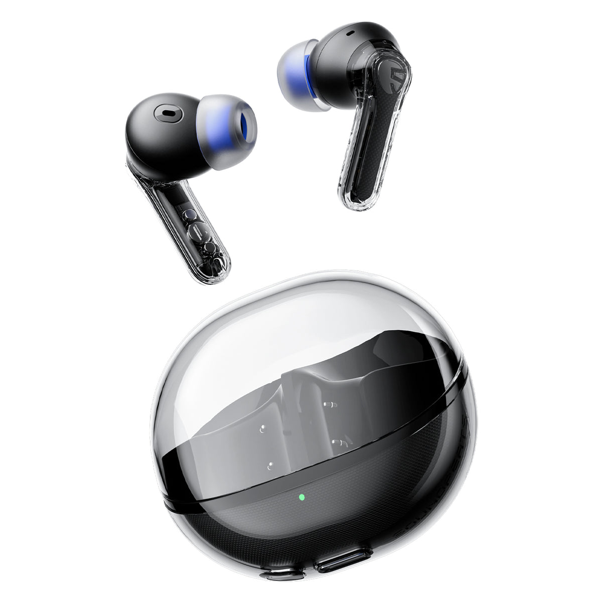 SoundPEATS Clear — Transparent In-Ear Earbuds, 12mm Drivers, ENC, 40-Hour Battery