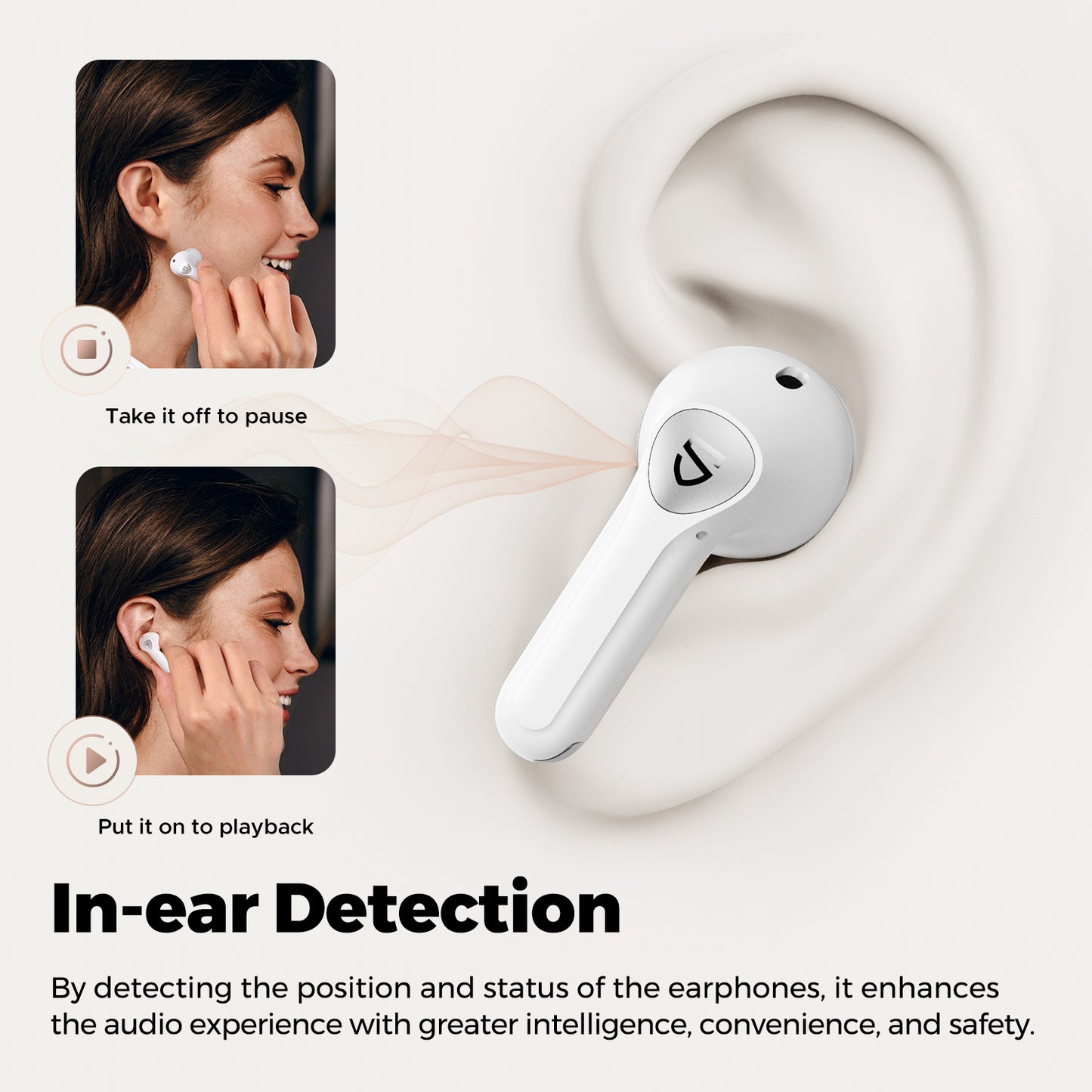 SoundPEATS Air4 Pro Wireless Earphones with Snapdragon Sound,6 Mics Qualcomm BT 5.3, IPX4