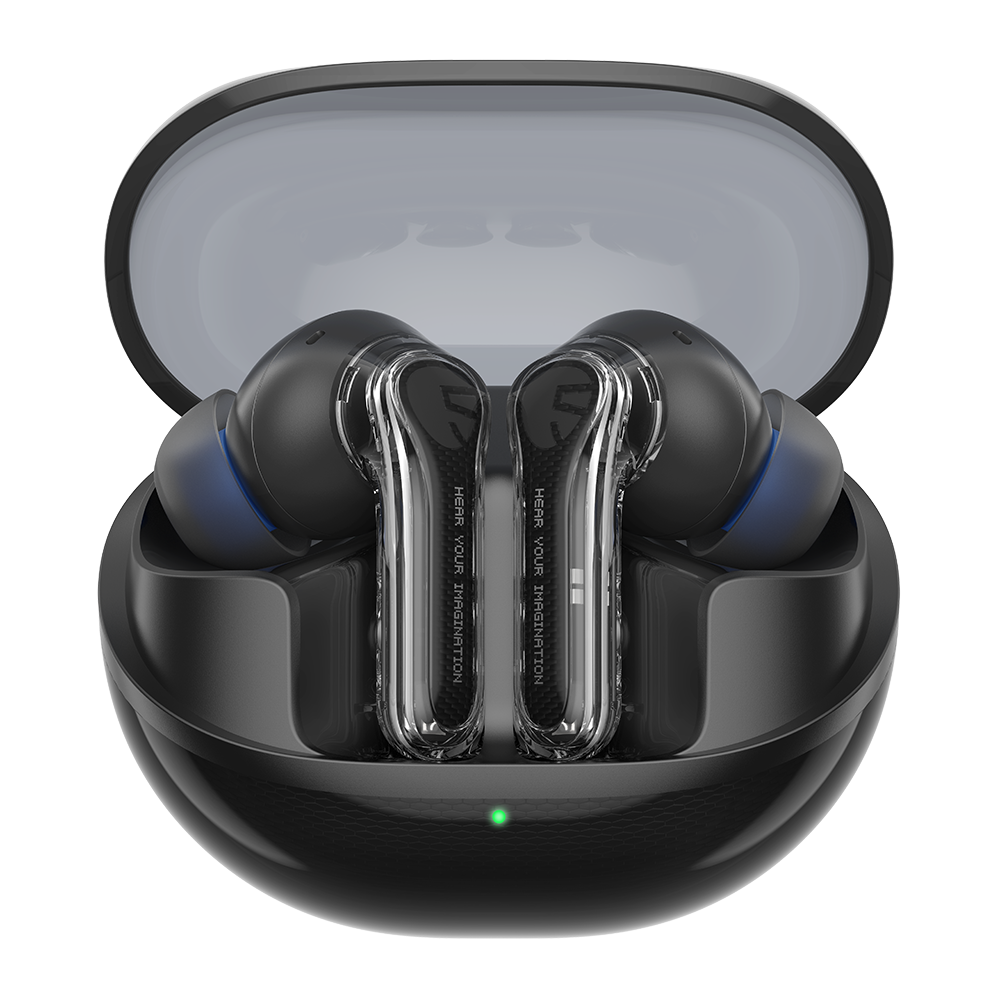 SoundPEATS Clear — Transparent In-Ear Earbuds, 12mm Drivers, ENC, 40-Hour Battery