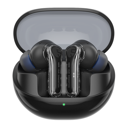 SoundPEATS Clear — Transparent In-Ear Earbuds, 12mm Drivers, ENC, 40-Hour Battery