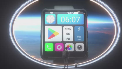 4G 3+32GB SMART WATCH 2.64" HD Screen,5MP +5MP Dual cameras SIM GPS Android 11.0