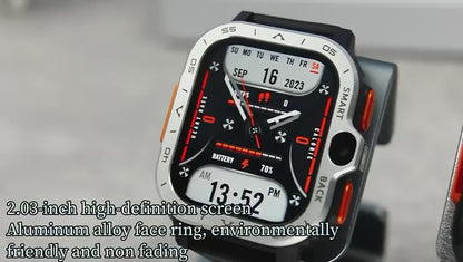 PGD SMART WATCH 4G+64GB Touch Screen 2.03” Android 8.1,HD Dual Camera Wristwatch