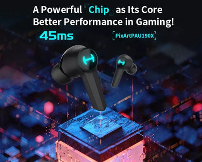 Edifier GT4 TWS Gaming Earbuds, Bluetooth V5.2, 45ms Low Latency