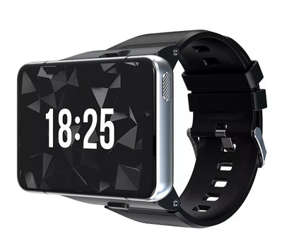 LRG 2.88" Touch Screen 4G SMRTWATCH PHONE Android 9.0 GPS, 2 Cameras 4+64GB, (SILVER) USA