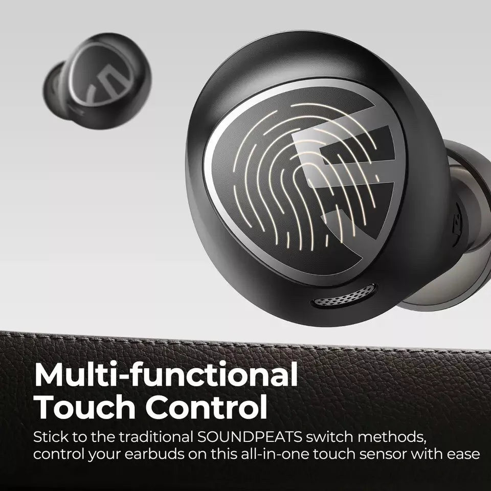 SoundPEATS Free2 Classic TWS Wireless Earphones, Superior Sound, Super Bass, IPX5