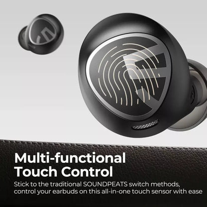 SoundPEATS Free2 Classic TWS Wireless Earphones, Superior Sound, Super Bass, IPX5
