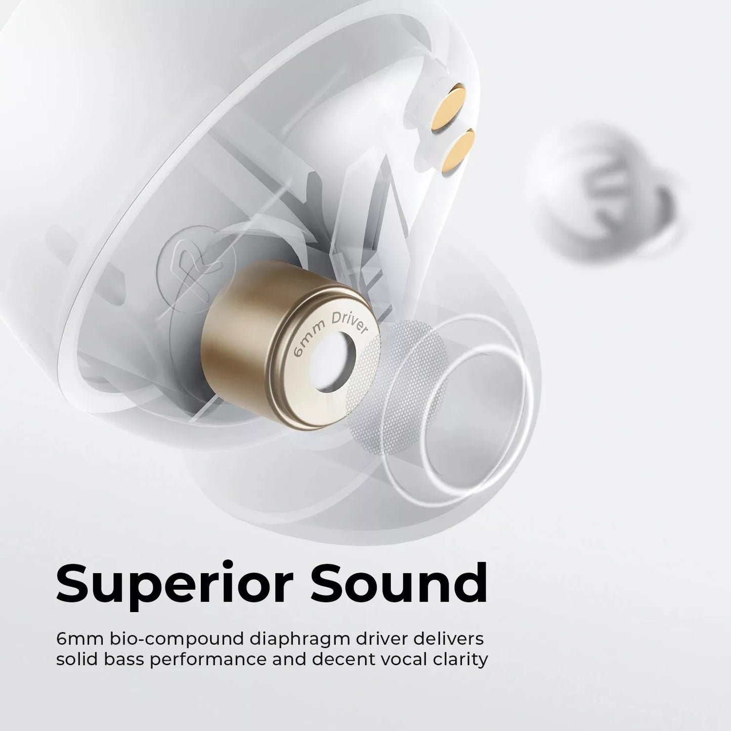 SoundPEATS Free2 Classic TWS Wireless Earphones, Superior Sound, Super Bass, IPX5