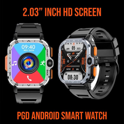 PGD SMART WATCH 4G+64GB Touch Screen 2.03” Android 8.1,HD Dual Camera Wristwatch