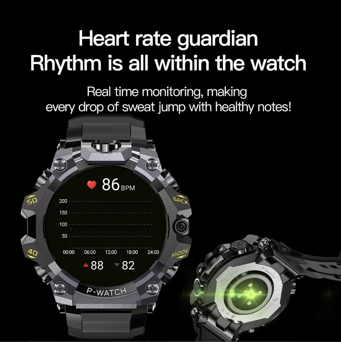 Smart Watch 4G Sim Card Dual Cameras Amoled Screen 4+64G GPS Video Call,1150 mAh