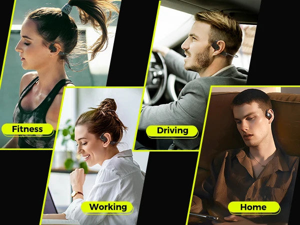 SoundPeats RunFree Lite2 Open Ear Earphone Air Conduction Ultra-Light,App & RoHS