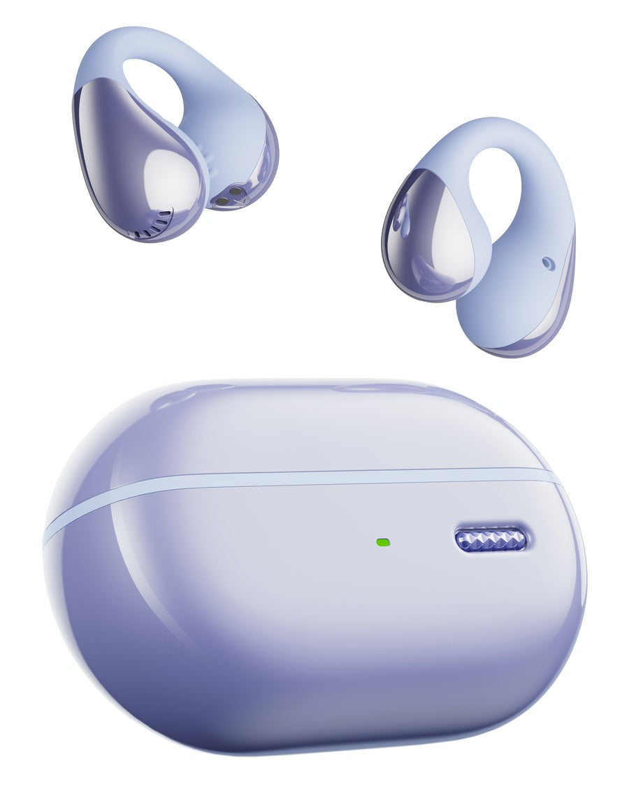 SoundPeats PearlClip Pro, Clip-on BT5.4 AI ENC Earbuds, 24Hrs Play Time,12mm,App