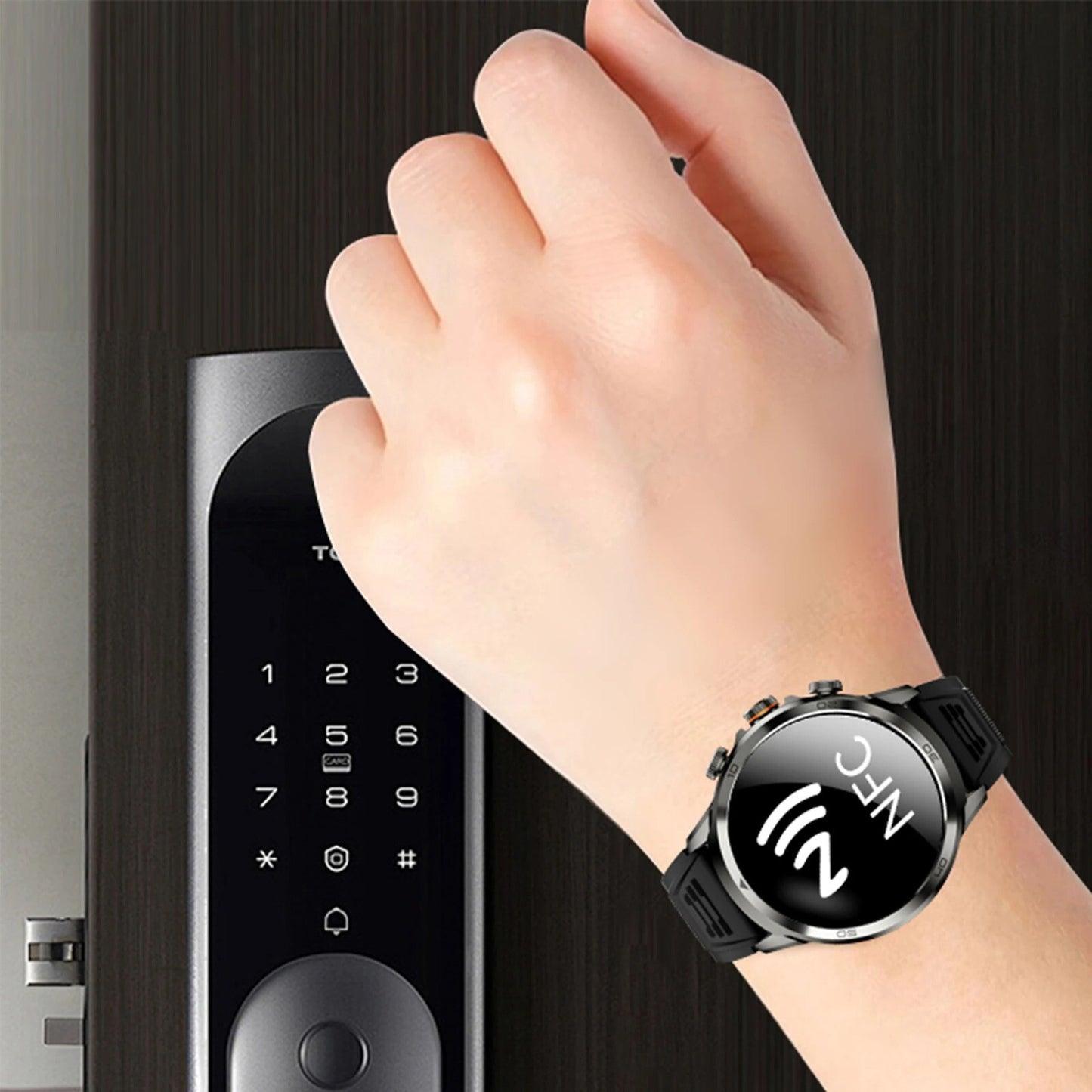 SMART Watch 8G-128GB 1.95” TOUCHSCREEN 4G Android 8.1 HD Rotating Camera,GPS,1990mAh