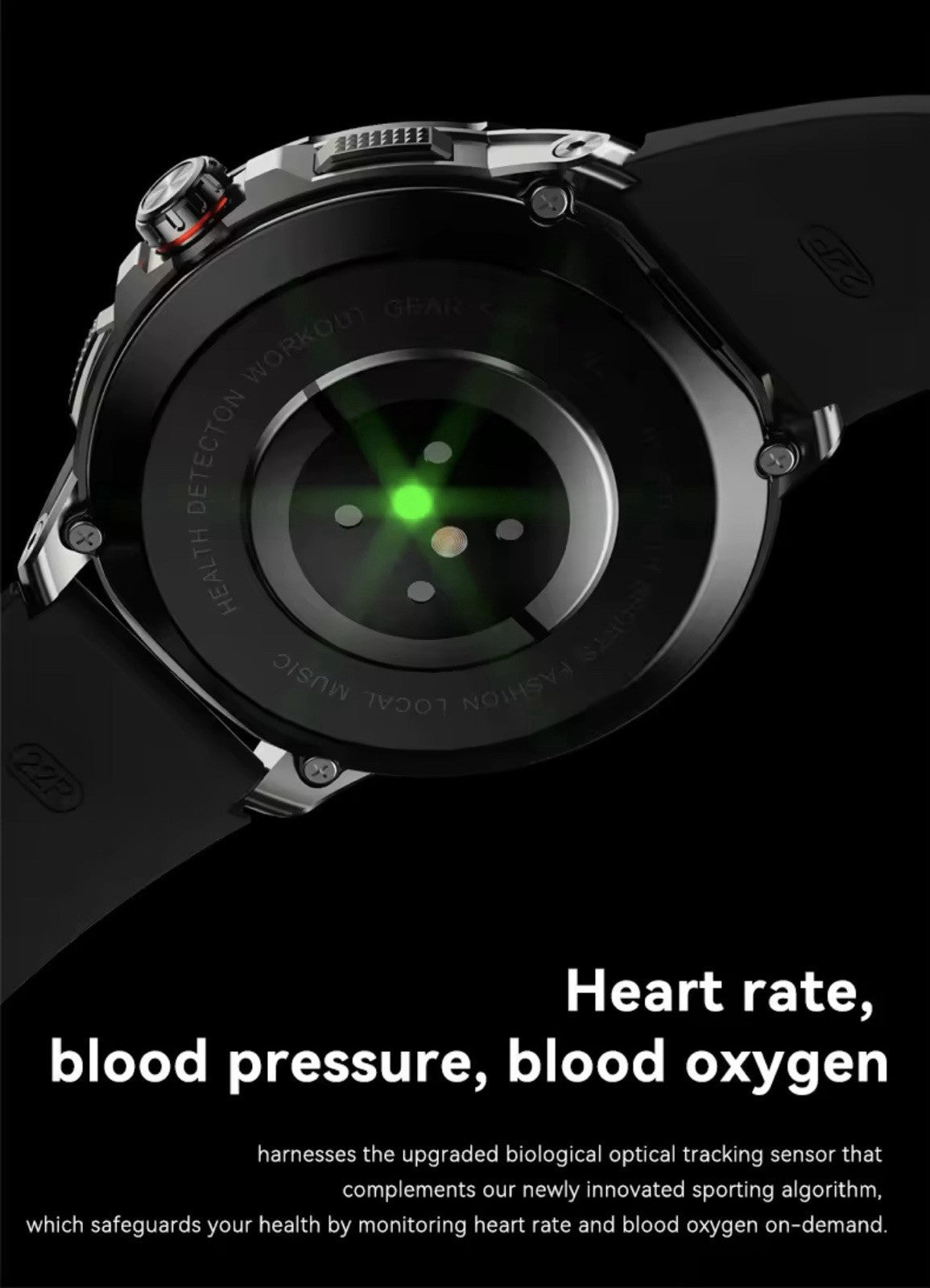 1.95" AMOLED 4G SMARTWATCH Phone Rotating Camera 8G+128GB,Android,GPS,NFC,1100mAh