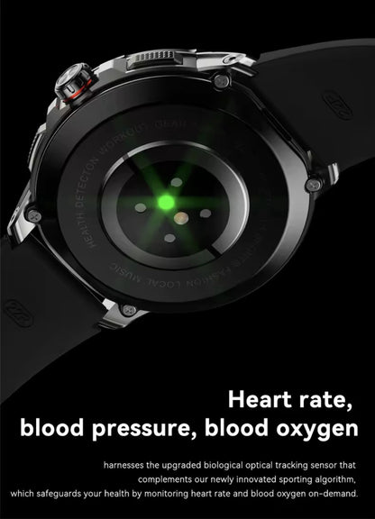 1.95" AMOLED 4G SMARTWATCH Phone Rotating Camera 8G+128GB,Android,GPS,NFC,1100mAh