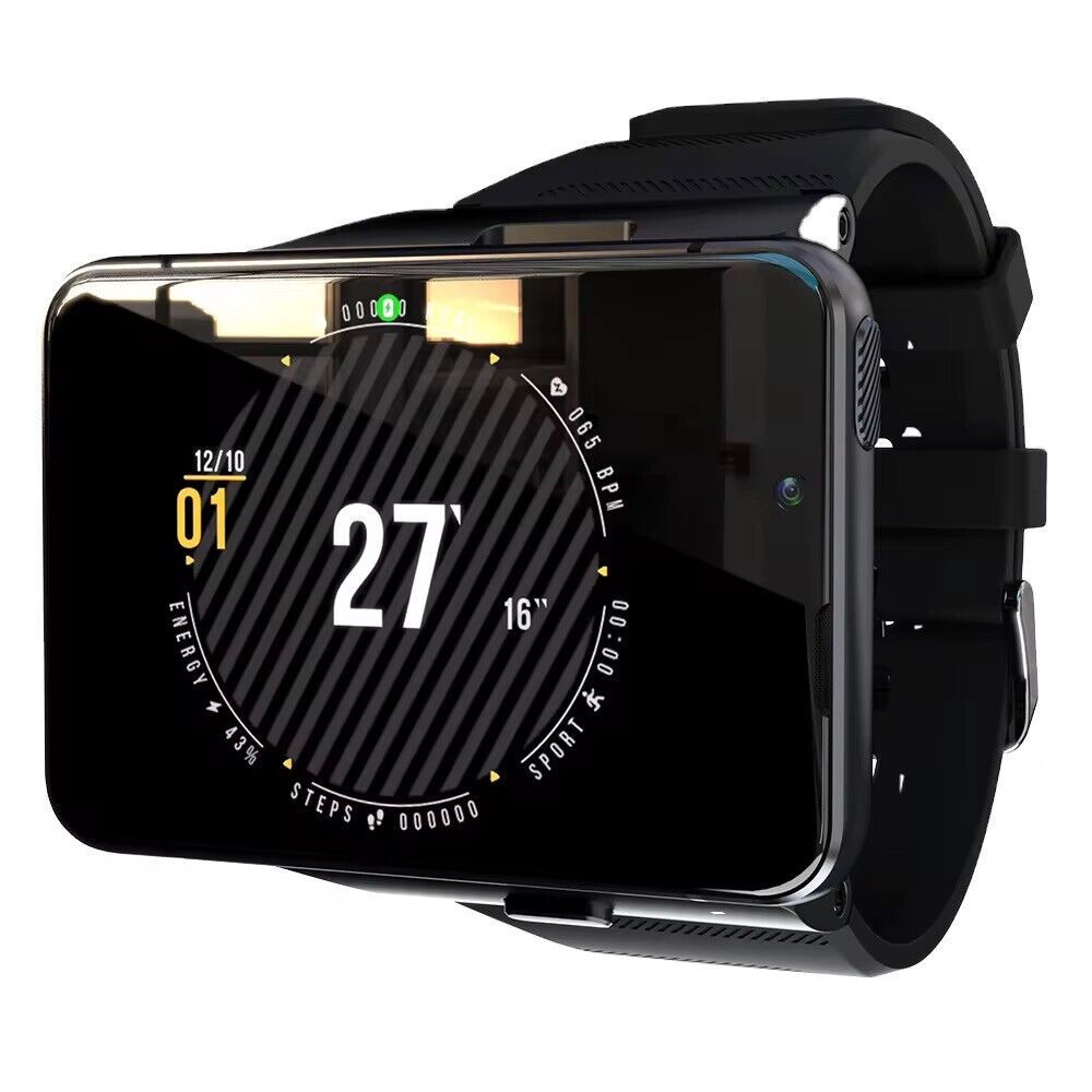 4G SMARTWATCH 2.88" Touch Screen  Android 9.0 5MP/13MP Cameras,Wristwatch 4+64GB (BLACK) USA