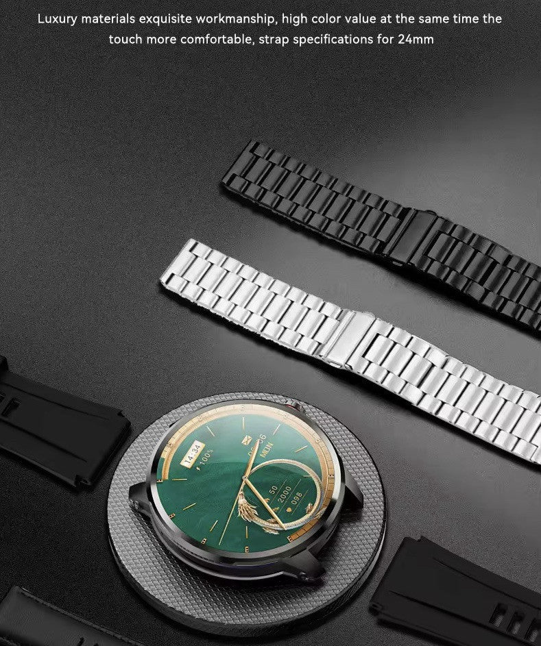 1.95" AMOLED 4G SMARTWATCH Phone Rotating Camera 8G+128GB,Android,GPS,NFC,1100mAh
