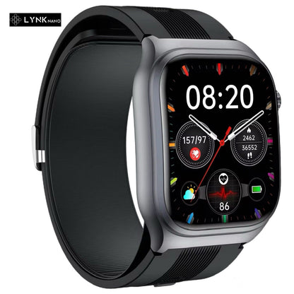 Smart Watch 2.06 AMOLED display Sport and Health,Blood Pressure Airbag Removable