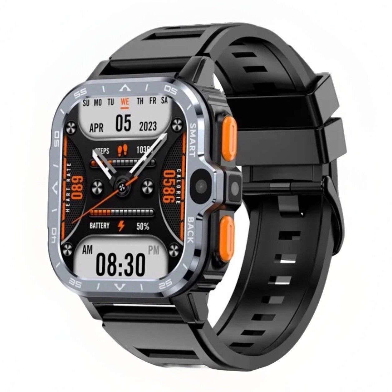PGD SMART WATCH 4G+64GB Touch Screen 2.03” Android 8.1,HD Dual Camera Wristwatch