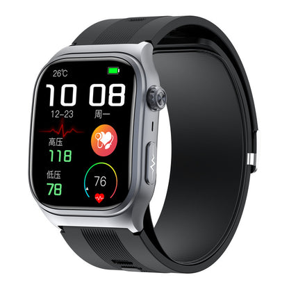Smart Watch 2.06 AMOLED display Sport and Health,Blood Pressure Airbag Removable