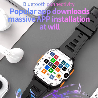 PGD SMART WATCH 4G+64GB Touch Screen 2.03” Android 8.1,HD Dual Camera Wristwatch