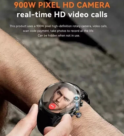 SMART Watch 8G-128GB 1.95” TOUCHSCREEN 4G Android 8.1 HD Rotating Camera,GPS,1990mAh