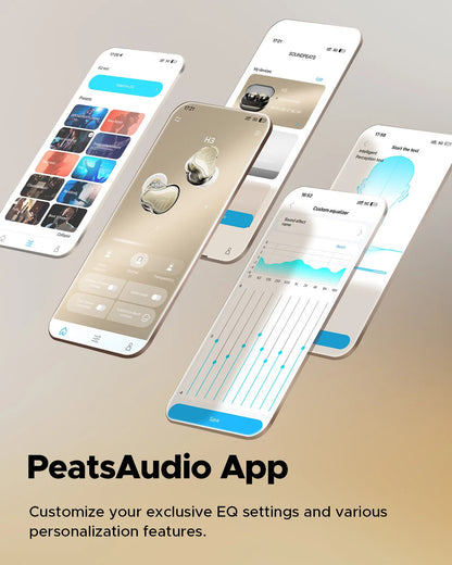 SoundPEATS H3 AI Hybrid 3 Driver Wireless Earbuds 12mm BT 5.4 55dB Adaptive ANC