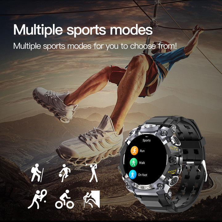 Smart Watch 4G Sim Card Dual Cameras Amoled Screen 4+64G GPS Video Call,1150 mAh