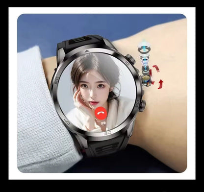 SMART Watch 8G-128GB 1.95” TOUCHSCREEN 4G Android 8.1 HD Rotating Camera,GPS,1990mAh