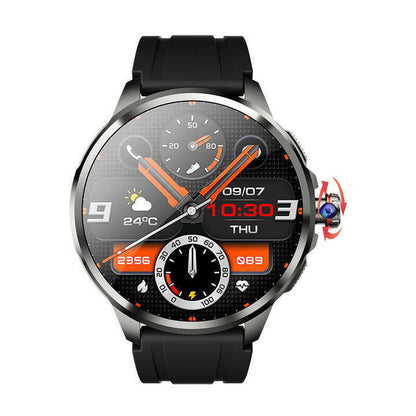 1.95" AMOLED 4G SMARTWATCH Phone Rotating Camera 8G+128GB,Android,GPS,NFC,1100mAh