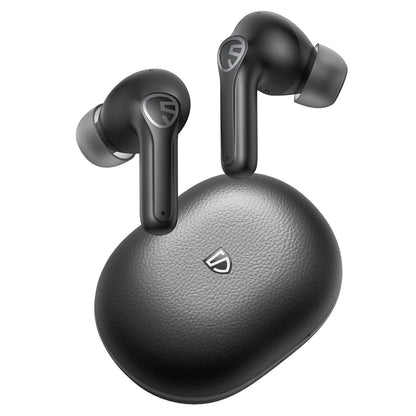 SOUNDPEATS T3 PRO V5.4 ANC/ENC Noise Canceling, 28hr Play Time, 12mm Drivers & App Control