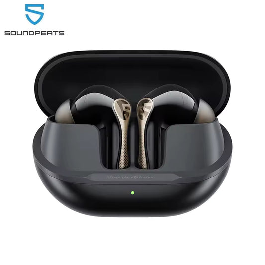 SoundPEATS Air5 Pro Plus Wireless Earbuds ANC Hi-Res Audio XMEMS aptX Lossless
