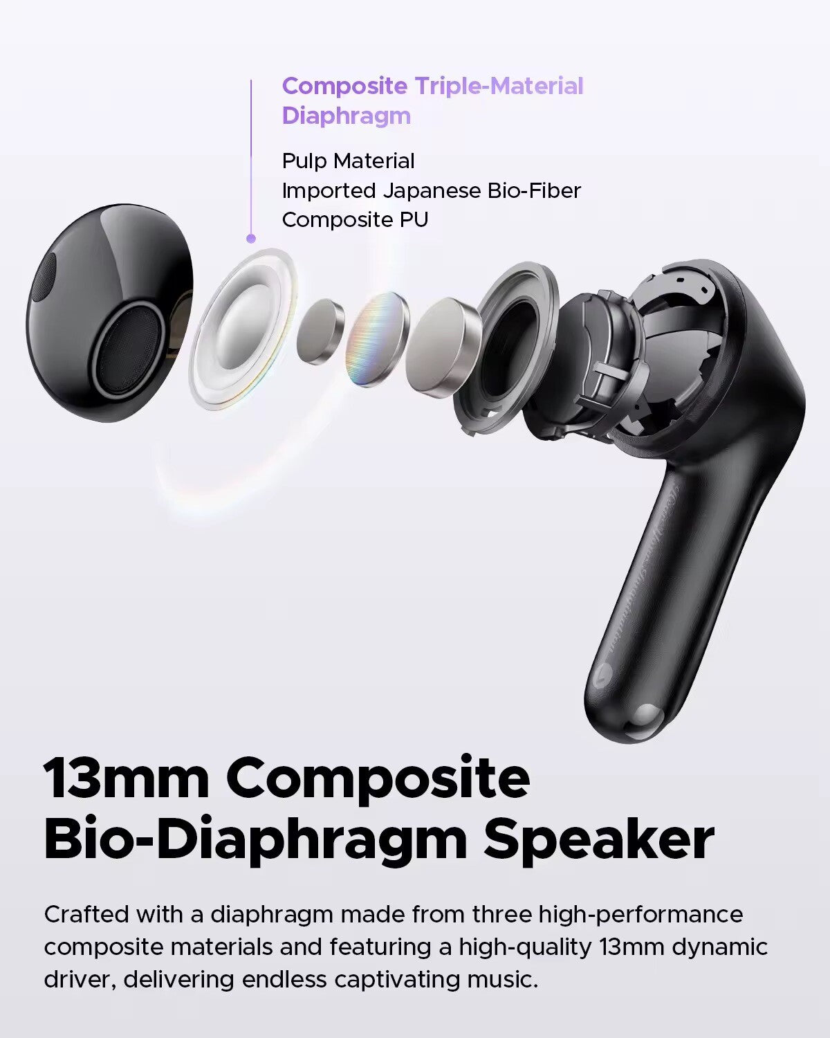 SoundPEATS Air5 Wireless Earbuds with aptx Adaptive Lossless, Bluetooth 5.4,IPX5