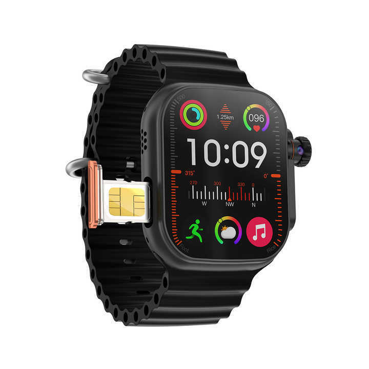 2.04" SMARTWATCH HD SCREEN 4G-64GB Android 8.1 HD Video Call, App,850mAh,ECG,USA
