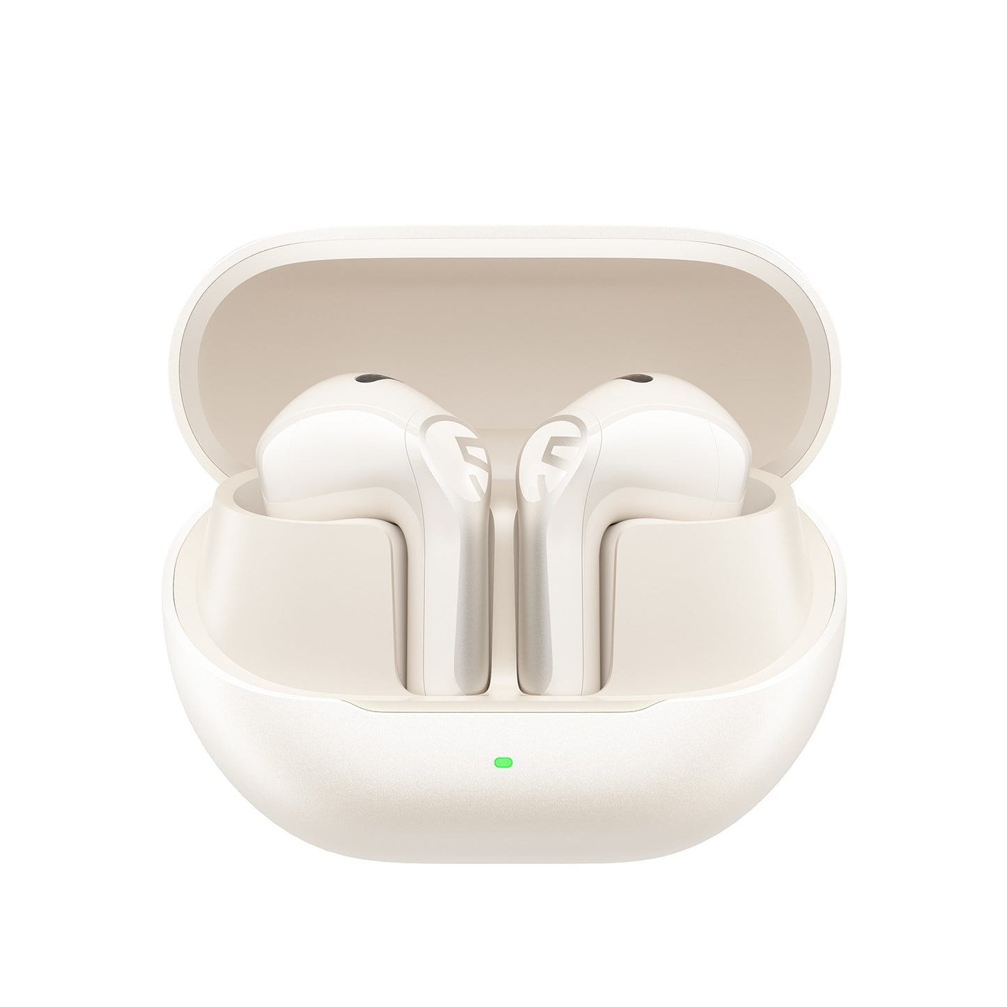 SoundPEATS Air6 HS — Semi-In-Ear Earbuds, LDAC Hi-Res, Bluetooth 6.0, 45-Hour Battery (Beige)