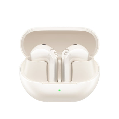 SoundPEATS Air6 HS — Semi-In-Ear Earbuds, LDAC Hi-Res, Bluetooth 6.0, 45-Hour Battery (Beige)