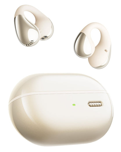 SoundPeats PearlClip Pro, Clip-on BT5.4 AI ENC Earbuds, 24Hrs Play Time,12mm,App
