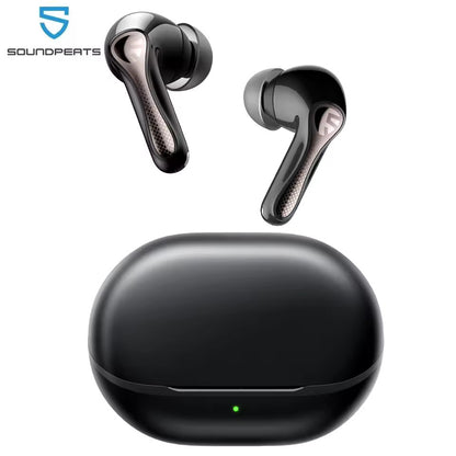 SoundPEATS Air5 Pro 55dB Adaptive Hybrid Noise Cancelling Wireless Earbuds 6-mic