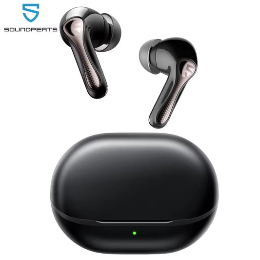 SoundPEATS Air5 Pro 55dB Adaptive Hybrid Noise Cancelling Wireless Earbuds 6-mic