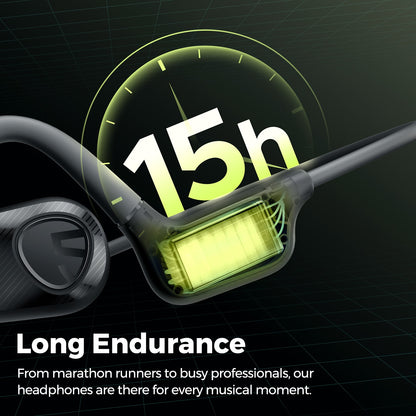 SoundPeats RunFree Lite2 Open Ear Earphone Air Conduction Ultra-Light,App & RoHS