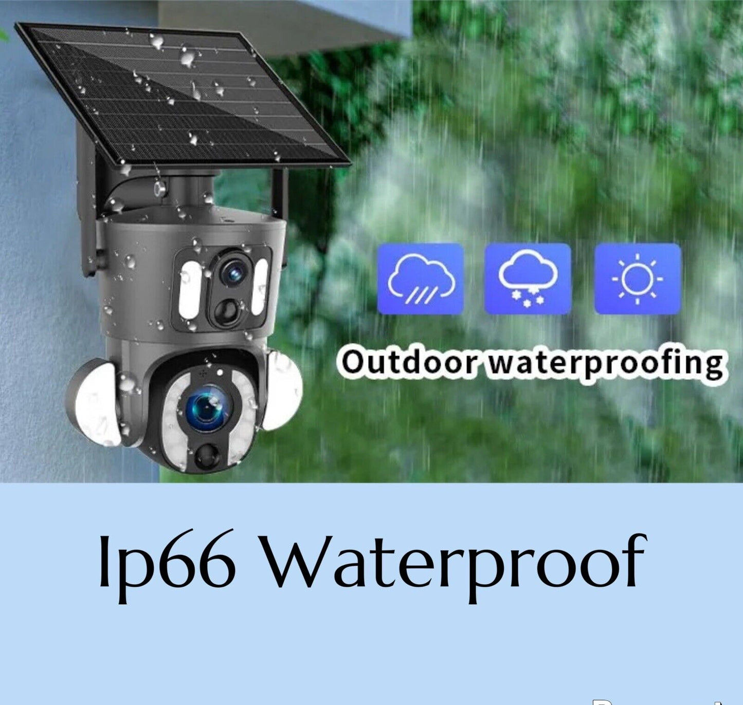 4G 10X Optical ZOOM, 5MP Dual Lens AI SOLAR Security Camera,2-Way Audio, App,Sim