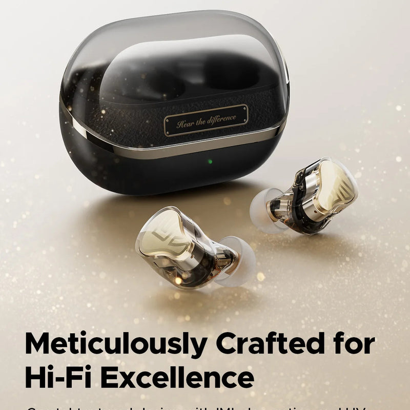 SoundPEATS H3 AI Hybrid 3 Driver Wireless Earbuds 12mm BT 5.4 55dB Adaptive ANC
