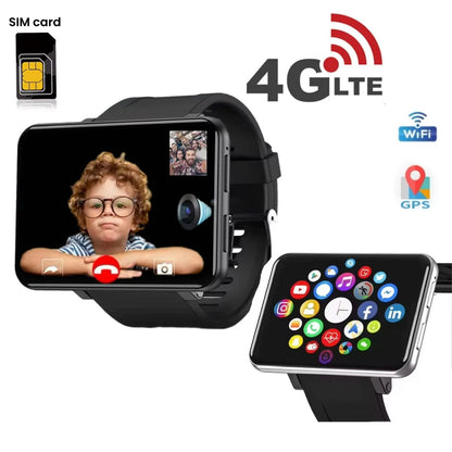 2.86" 4G SMART WATCH PAD Phone 3G+32GB.GPS,WIFI,5MP Camera,2700mAh,Unlocked