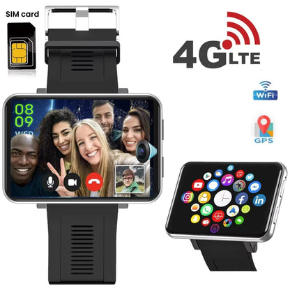 2.86" 4G SMART WATCH PAD Phone 3G+32GB.GPS,WIFI,5MP Camera,2700mAh,Unlocked